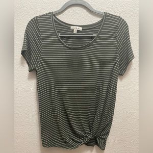 Nine Britton Levie Knot Top